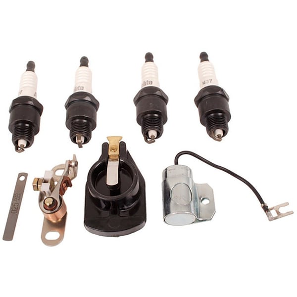 Aftermarket NEW Ign kit (inc. points cond rotor plug) Fits Ford Fits New Holland 8N NAA 600 309787 - main